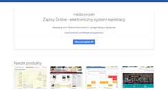 Desktop Screenshot of media-projekt.pl