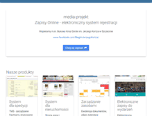 Tablet Screenshot of media-projekt.pl